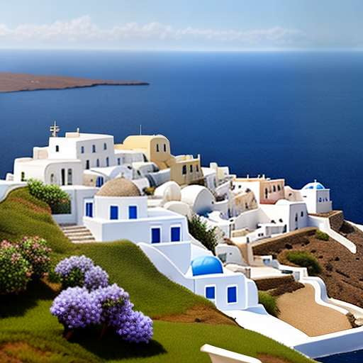 Santorini Diorama Midjourney Prompt: Create Your Own Greek Paradise - Socialdraft