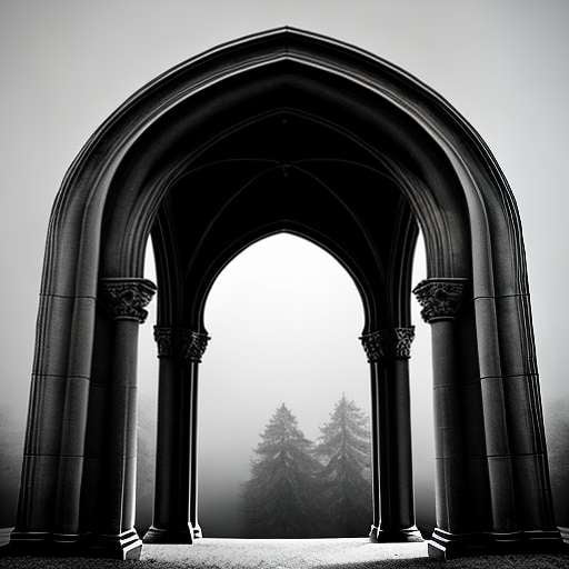 Gothic Archway Midjourney Prompt - Customizable Text-to-Image Art Creation - Socialdraft