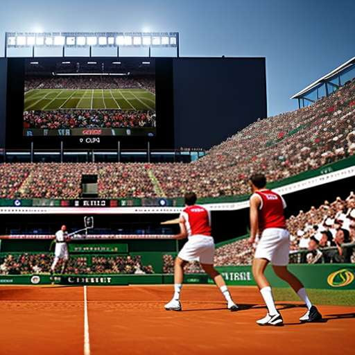 French Open Tennis Midjourney Image Prompt - Socialdraft