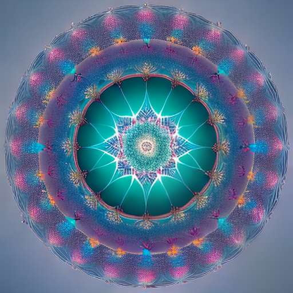 Sacred Geometry Mandala - Customizable Midjourney Image Prompt - Socialdraft