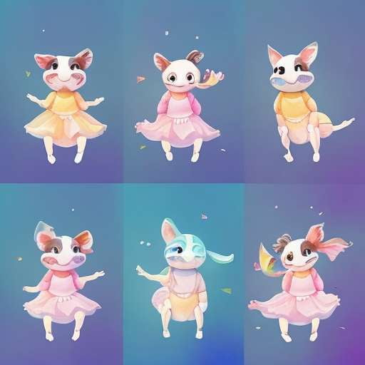 Midjourney Multiple Poses Cuteness: Save Time with Adorable Custom Prompts - Socialdraft