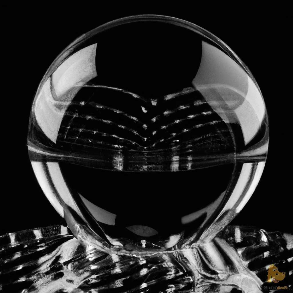 Floating Glass Sphere - Socialdraft