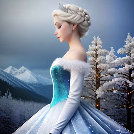 Elsa Cosplay Midjourney Prompt: Create Your Own Frozen Fantasy - Socialdraft