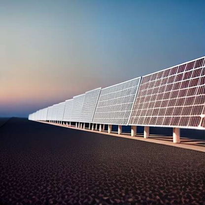 Solar Power Array Midjourney Blueprint for DIY Solar Panels - Socialdraft