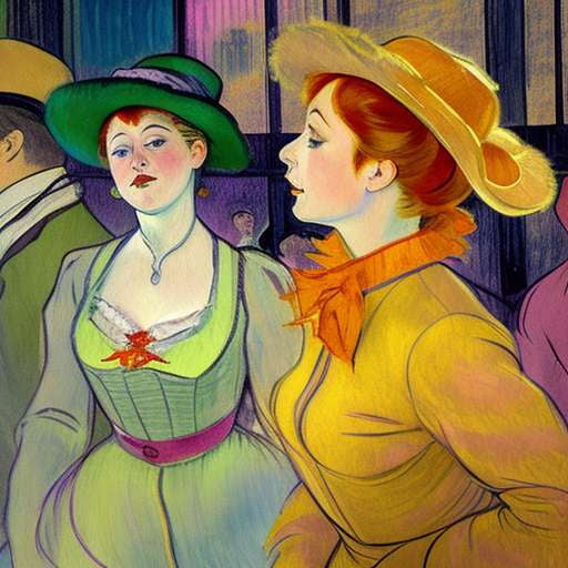 Midjourney Prompts: Recreate Toulouse-lautrec's Iconic Painting Style - Socialdraft