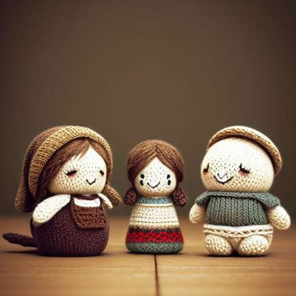 "Adorable Wool-Knitted Characters Midjourney Prompts" - Socialdraft