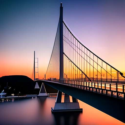 Cable-stayed Bridge Midjourney Prompt for Stunning Designs - Socialdraft