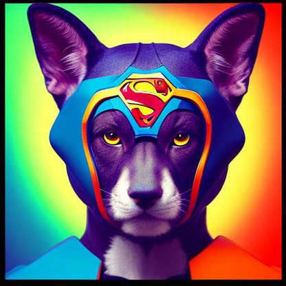 Superhero Animal Portraits with Photo Realism - Socialdraft