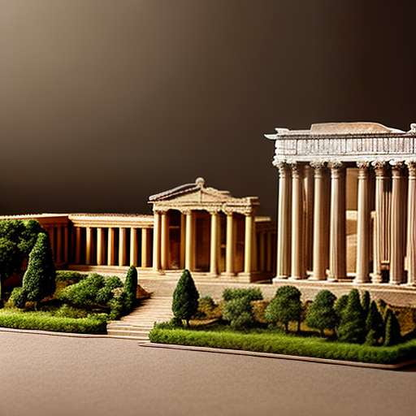 Rome Diorama Midjourney Prompt - Create Your Own Miniature Roman Cityscape! - Socialdraft