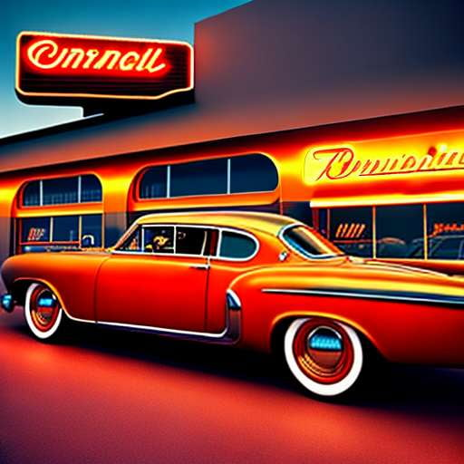 Vintage Automobile Midjourney Prompt: Create Your Own Classic Ride - Socialdraft