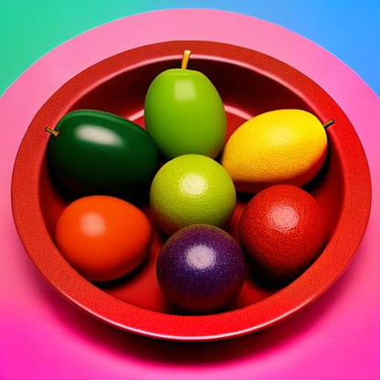 Whimsical Ceramic Fruit Bowl Midjourney Creation - Socialdraft