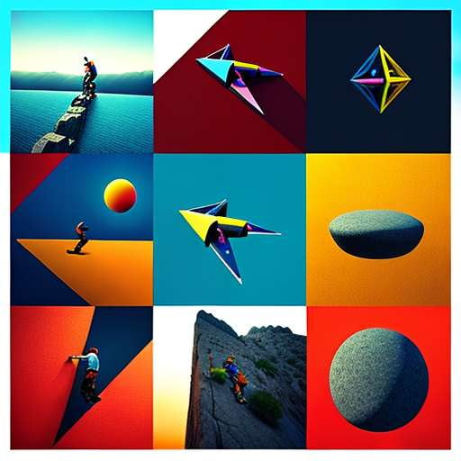 "Customizable Rock Climbing 3D Icons for Midjourney Image Generation" - Socialdraft