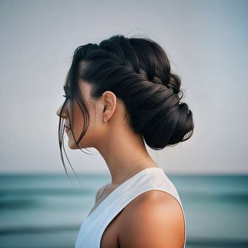 Midjourney Beach Waves Haircut Portrait Prompt - Unique Customizable Image Generation - Socialdraft