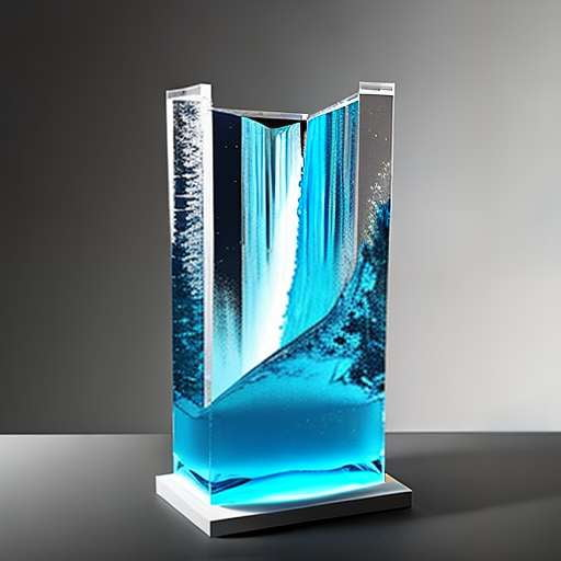 Frozen Waterfall Midjourney Prompt - Create an Ice Sculpture Masterpiece - Socialdraft