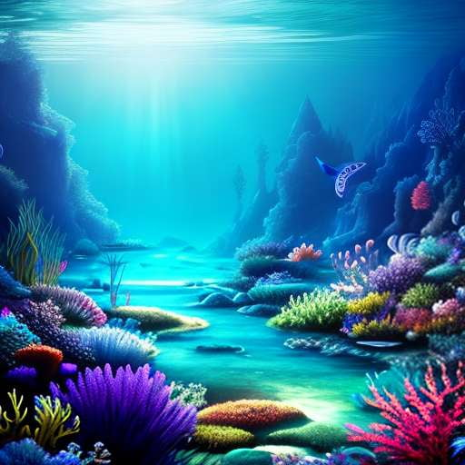 Mermaid's Realm Midjourney Prompt - Create Your Own Underwater Kingdom - Socialdraft