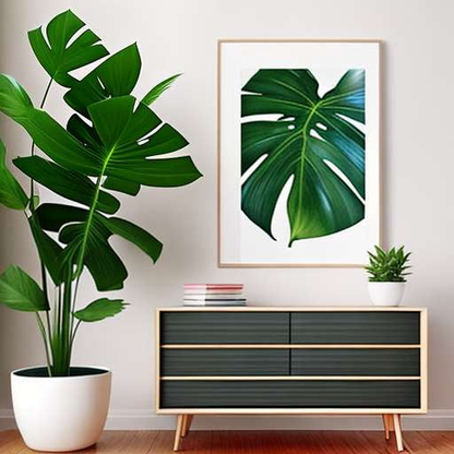 Boho Monstera Midjourney Prompt: Unique Jungle Vibes for your Artistic Creations - Socialdraft