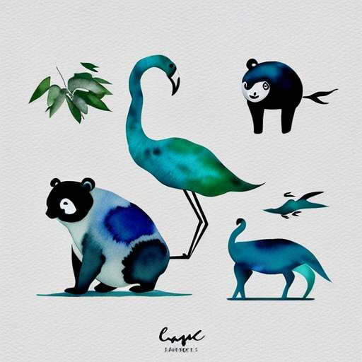 Midjourney Minimalistic Animal Designs for Custom Artwork - Socialdraft