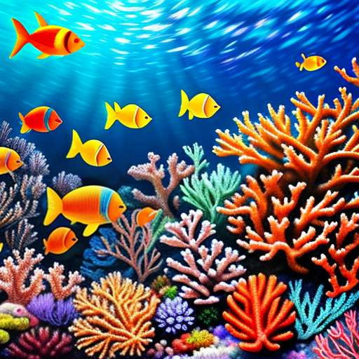 Coral Reef Kingdom Portrait Creator - Customizable Midjourney Prompt - Socialdraft
