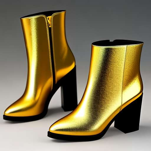 Gold Booties Midjourney Prompts for Custom Creations – Socialdraft