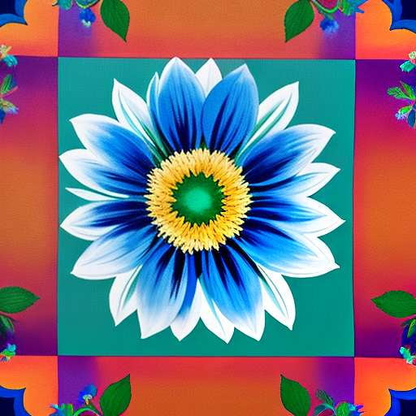 Floral Tapestry Midjourney Creation Kit - Socialdraft