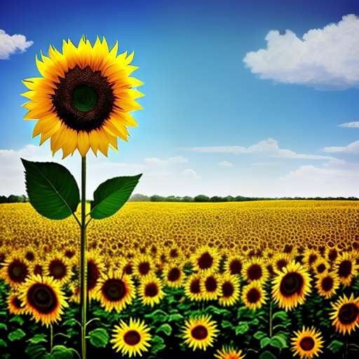 Sunflowers in Van Gogh Style Midjourney Prompt - Socialdraft
