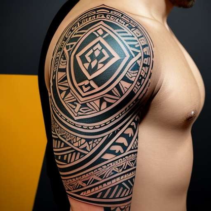 tribal back tattoos templates