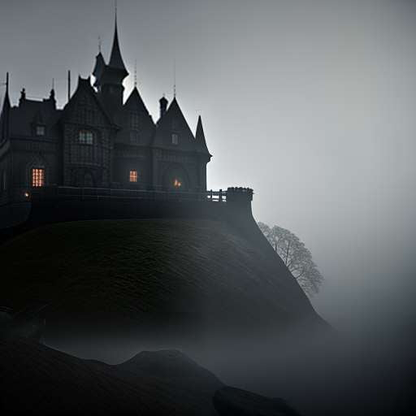 Castle of Nightmares Midjourney Prompt - Create Your Own Creepy Fortress - Socialdraft