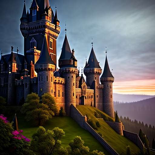 Massive Castles Concept Art Collection: Best Castle Innovative Art Made  Possible By Midjourney
