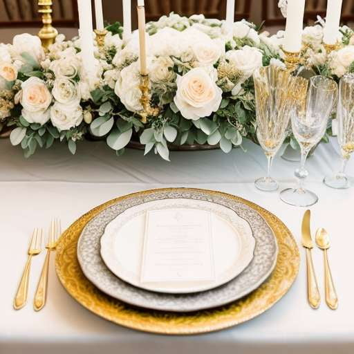 "Wedding Table Decor Ideas: Customizable Midjourney Prompts" - Socialdraft
