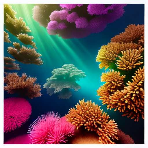 Coral Reef Maze - Customizable Underwater Midjourney Prompt - Socialdraft