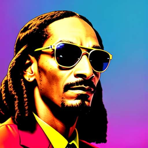 Snoop Dogg Pop Art Midjourney Prompt - Create Custom Snoop Pop Art - Socialdraft