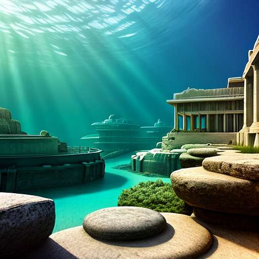 Underwater City Midjourney Prompt - Create your own submerged metropolis image - Socialdraft