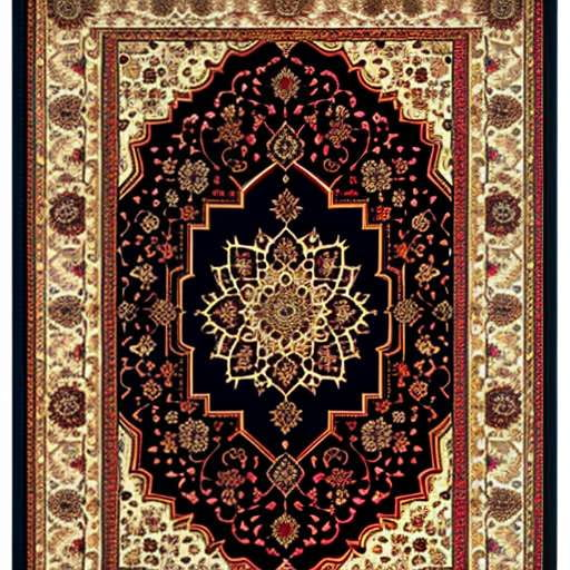 Persian Rug Midjourney Creation - Text-to-Image Prompts - Socialdraft