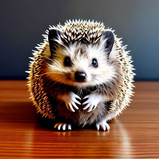 Hedgehog Dressed to Impress Midjourney Prompt - Socialdraft