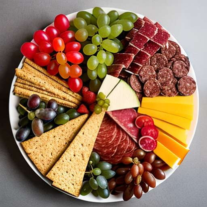 Gluten-Free Charcuterie Board Image Prompt - Midjourney Magic - Socialdraft