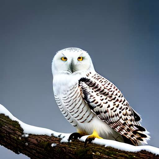 Snowy Owl Midjourney Image Prompt - Socialdraft