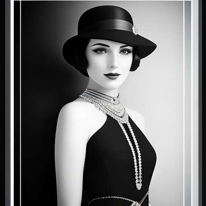 "Art Deco Portrait" Midjourney Prompt - Customizable Image Generation - Socialdraft