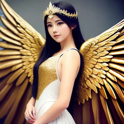Angel Cosplay Midjourney Prompt - Unique Customizable Image Creation for Cosplayers and Costume Makers - Socialdraft