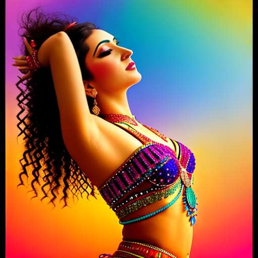 American Belly Dancing Midjourney Prompt: Create Your Own Mesmerizing Dance Masterpiece - Socialdraft