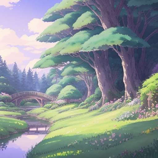 Midjourney Studio Ghibli Landscapes for Custom Art Creation - Socialdraft