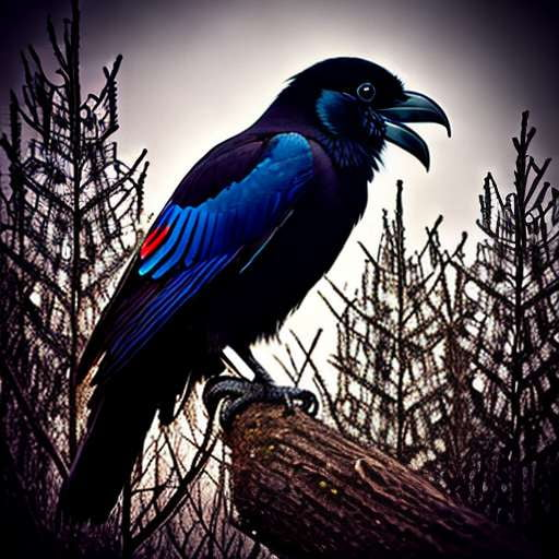 Ridiculous Raven Midjourney Prompt for Unique Custom Art Creation - Socialdraft