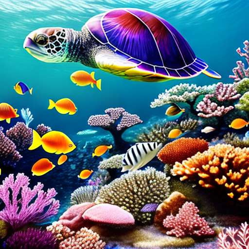 Nursery Ocean Creatures Midjourney Prompt - Text-to-Image Model - Socialdraft