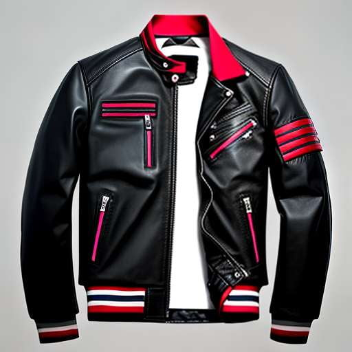 Midjourney Customizable Classic Punk Leather Jacket Prompt - Socialdraft