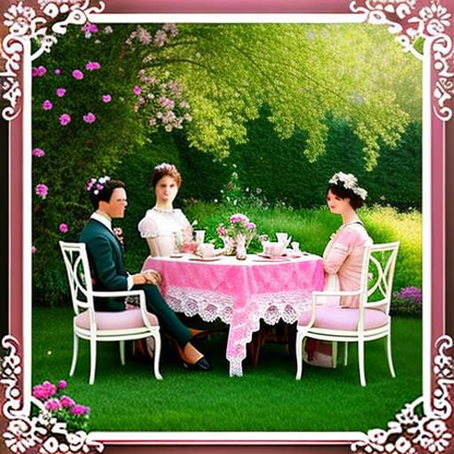 Tea Time Text-to-Image Midjourney Prompts: Create Unique Artworks Inspired by Afternoon Tea - Socialdraft