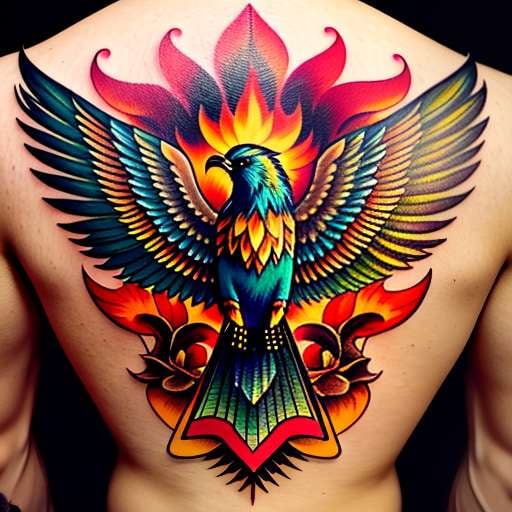 Phoenix Ink: Custom Tattoo Midjourney Prompts - Socialdraft