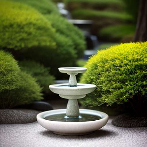 Japanese Zen Fountain Midjourney Prompt - Create Your Own Peaceful Meditation Spot - Socialdraft