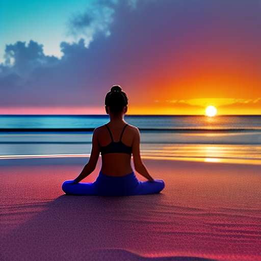 Beach Yoga Midjourney: Create your own serene paradise - Socialdraft