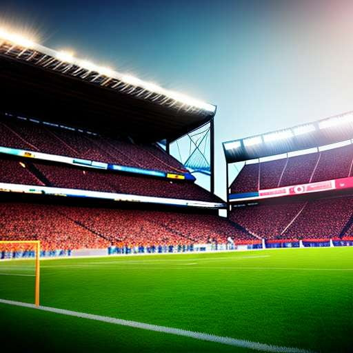 Customizable Football Stadium Midjourney Prompt – Create Your Own Goal Post Masterpiece - Socialdraft