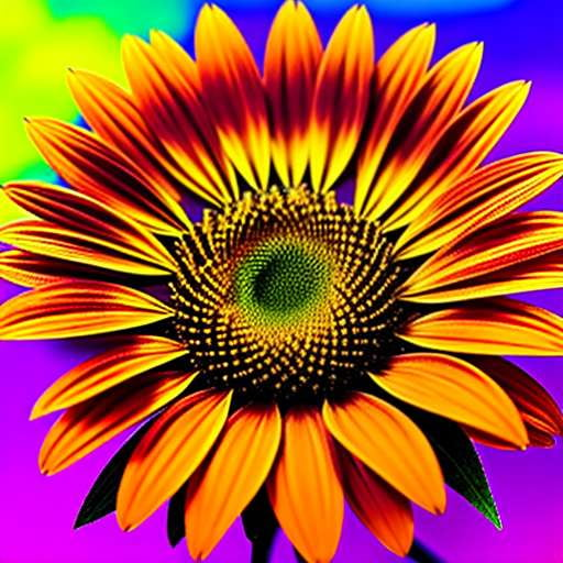 Sunflower Burst Midjourney Prompt for Custom Text-to-Image Art Creation - Socialdraft