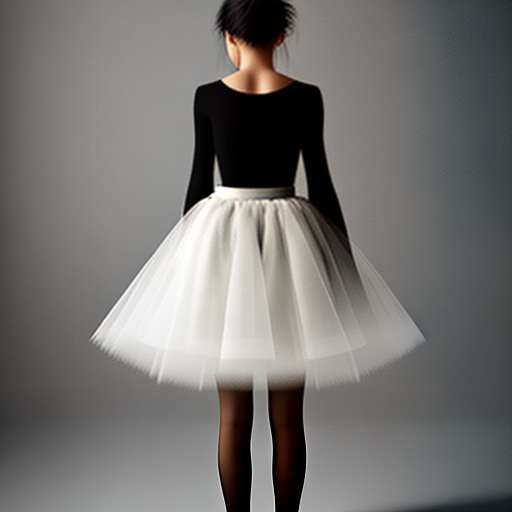 "Customizable Black Tulle Skirt Midjourney Prompt for Unique Fashion Creations" - Socialdraft